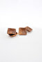 Acacia Wood 4-Piece Snack Bowl Set - Square Presentation Bowls - 2