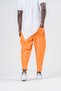 Men's Orange Drawstring Straight Cut Pocketed Pants Sweatpants Hzl24S-Mxc8948-331 - 4