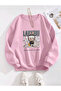 Labubu Sweatshirt Unisex Cotton Ribbed