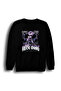 Murder Drones Printed Unisex 100% Cotton Crew Neck Black Sweatshirt