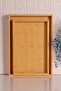 Bambum Marbella - Set of 2 Bamboo Patterned Trays Medium Small