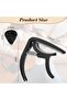 Aomig Guitar Capo, Capo for Acoustic and Electric Guitars with 6 Picks - 2