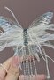 Transparent Color Butterfly Figured Stone Detailed Side Buckle - 3