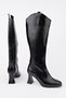 Astoria Blunt Toe Side Zipper Heeled Women's Boots