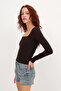 Square Neck Basic Blouse B1847 - 2