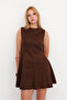Suede Mini Dress E17545 - 2