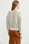 Collar Detailed Buttoned Knitwear Cardigan - Stone - 6