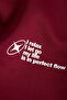 Kadin Baskili Sweatshirt - Ruby - 4