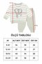 Baby Boy Süzene Embroidered Striped Seasonal Top and Bottom Set - 4