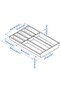 UPPDATERA Cutlery tray, light bamboo, 32 x 50 cm - 4