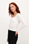 Square Neck Basic Blouse B1847 - 2