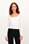 Square Neck Basic Blouse B1847 - 6