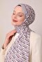 Purple Zigzag Pattern Club Shawl