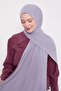 Gray Plain Sandy Shawl - 2