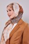 A.Green Mixed Pattern Cotton Shawl - 2
