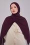 Plum Striped Cazz Shawl - 3