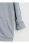 Hooded Long Sleeve Men's Zippered Sweatshirt (W5) - 6