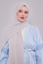 Silver Striped Cazz Shawl - 3