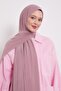 Dusty Rose Plain Sandy Shawl - 2