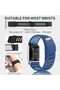 Silicone Sport Band for Whoop 5.0 & MG Band- Dark Blue (Strap only, Tracker not included) - 2