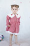 Baby Girl Dress Gingham Cherry Red Birthday Party Wedding Special Occasion Girls' Casual Dress - 6