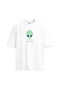 Alien Alien Humans Are Not Real Written Design Printed Unisex T-Shirt