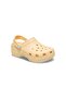 Classic Platform Pearl Clog Women's Slippers Cr211231-78R Yellow-39-40 - 2