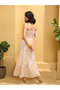 Beige Smocked Strappy Maxi Dress - 6