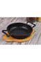 Pade - Round Tray 18 cm Bamboo Base - 5