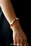 Agate, Tiger's Eye, Calcite Stone Sun Chakra Bracelet – Energy and Self-Confidence - 5