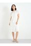 Women Layered Plisse Knee Length Dress - 3