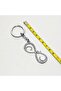 Keychain Bag Accessory Infinity Symbol Keychain with Stones - 3
