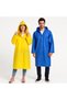 Women&Men 2 Pieces Raincoat Hooded Snap Fastener Eva Black Water Windproof Raincoat Sky-900