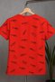 Lycra Fabric Ataturk Signature Patterned Nurse Uniform Single Top - 3