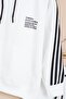 White Stripe Detailed Text Printed Hooded Boys' Tracksuit Set 21450 - 2