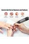 GF-210 Professional Nail Drill – 68W, 35,000 RPM E-File, Variable Speed, Reverse,Low Noise,Salon Use - 3