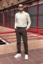 Men's, waist lace, side elastic, Regular-Fit, Old Money Culture pants - 6