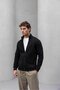 Marcel Regular Fit Zippered Pocket Three-String Drawstring Men's Sweatshirt - Black - 7