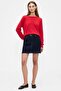 791281003 V-Bella Boatneck Women's Sweatshirt Red - 2