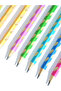 Jumbo Right-Handed Left-Handed Grip Pen Ellipse Indented Triangle Pencil My First Pencil - Pink - 4