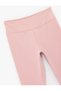 Standard Waist Skinny Fit Stitching Detail Sports Leggings - 3