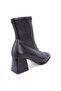 Dza07-1277101 Black Classic Heeled Women's Boots - 4