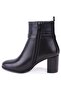 Dza07-7251759 Black Classic Heeled Women's Boots - 3