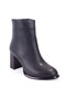Dza07-811501 Black Classic Heeled Women's Boots