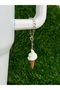 Ice Cream Cone Thermos Ornament/Chocolate Ice Cream Thermos Charm in a Cone/Chocolate Bag Charm with Cone - 8