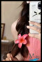 Lotus Flower Latch Buckle |   Large Size |   Durable Quality Imported Hair Accessory - 6