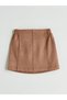 Create Your Style from Uzg Store |   Elastic Waist Suede Girls' Skirt - 4