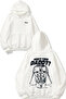 Star Wars Darth Vader 1 Design Back Printed White Hooded Sweatshirt