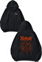 Slipknot Rock Music 16 Design Back Printed Black Hooded Sweatshirt