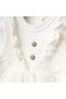 Baby Girl Mevlit Dress with Bandana and Lace - 3